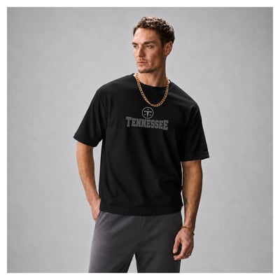 Tennessee Titans Levelwear Luxe Signature Tracker Knit T-Shirt - Black