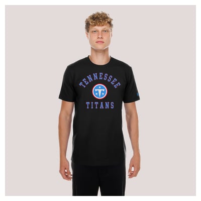Tennessee Titans New Era Functional Fandom T-Shirt - Black
