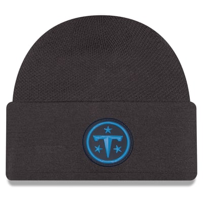 Tennessee Titans New Era 2026 Sideline Cold Weather  Skully Knit Hat - Charcoal