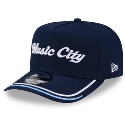 Tennessee Titans New Era 2026 Rivalries Collection Fan Pack A-Frame 9FIFTY Snapback Hat - Navy