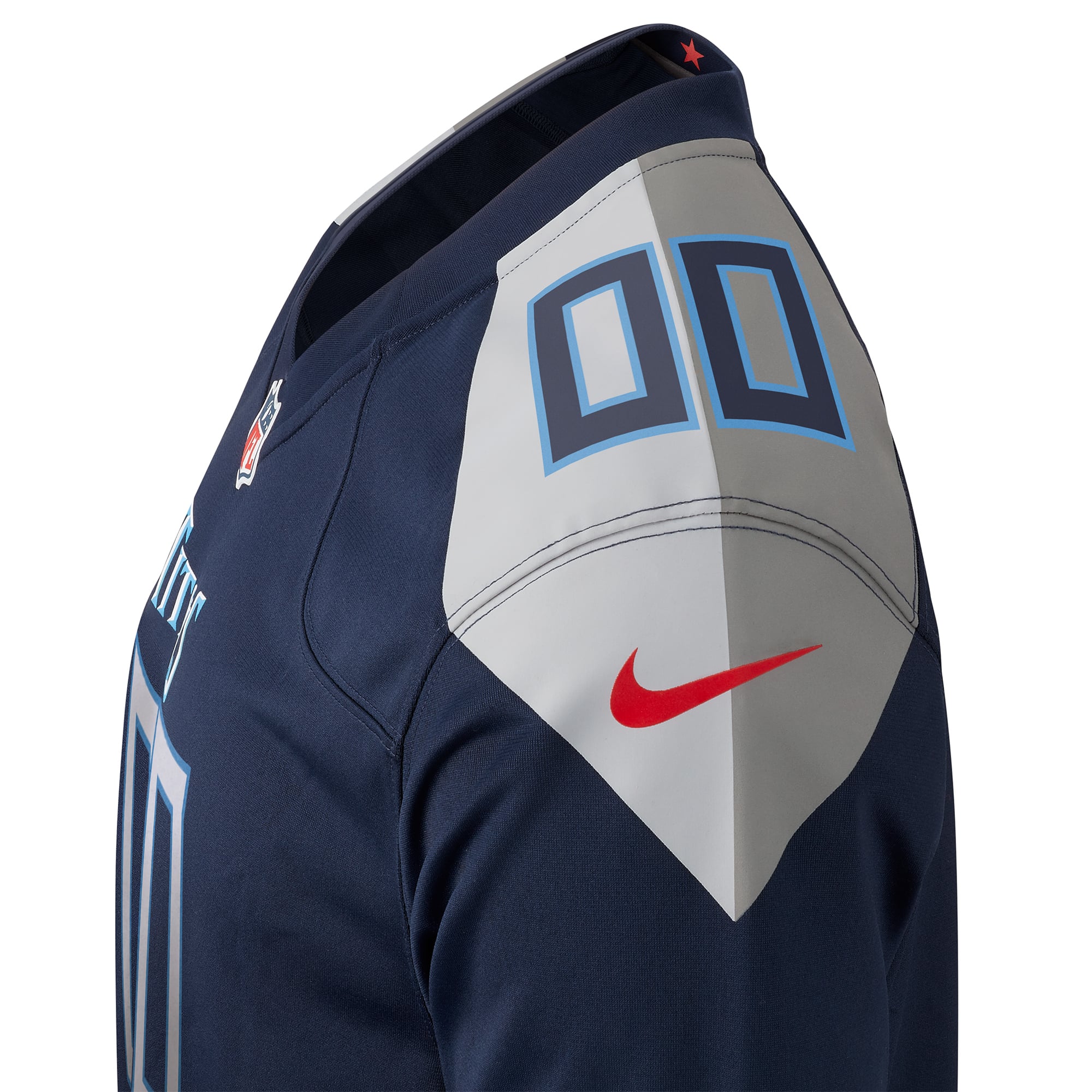 Men's Tennessee Titans Adoree' Jackson Nike Navy Player Game Jersey