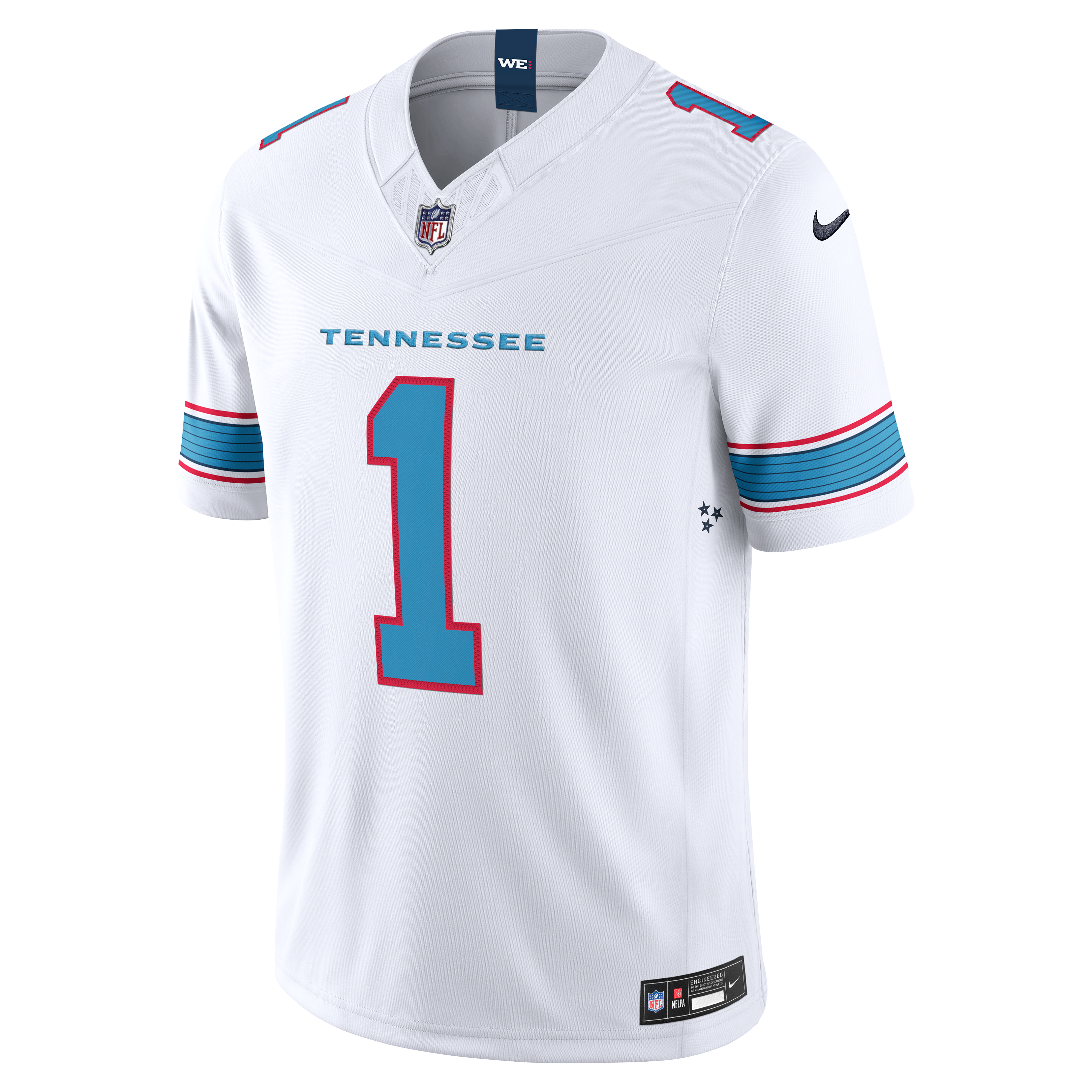 Cameron Ward Tennessee Titans Vapor F.U.S.E. Stitched Limited Jersey White