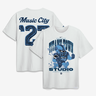  Tennessee Titans Nike 2026 Rivalries Collection Max90 T-Shirt - Cream