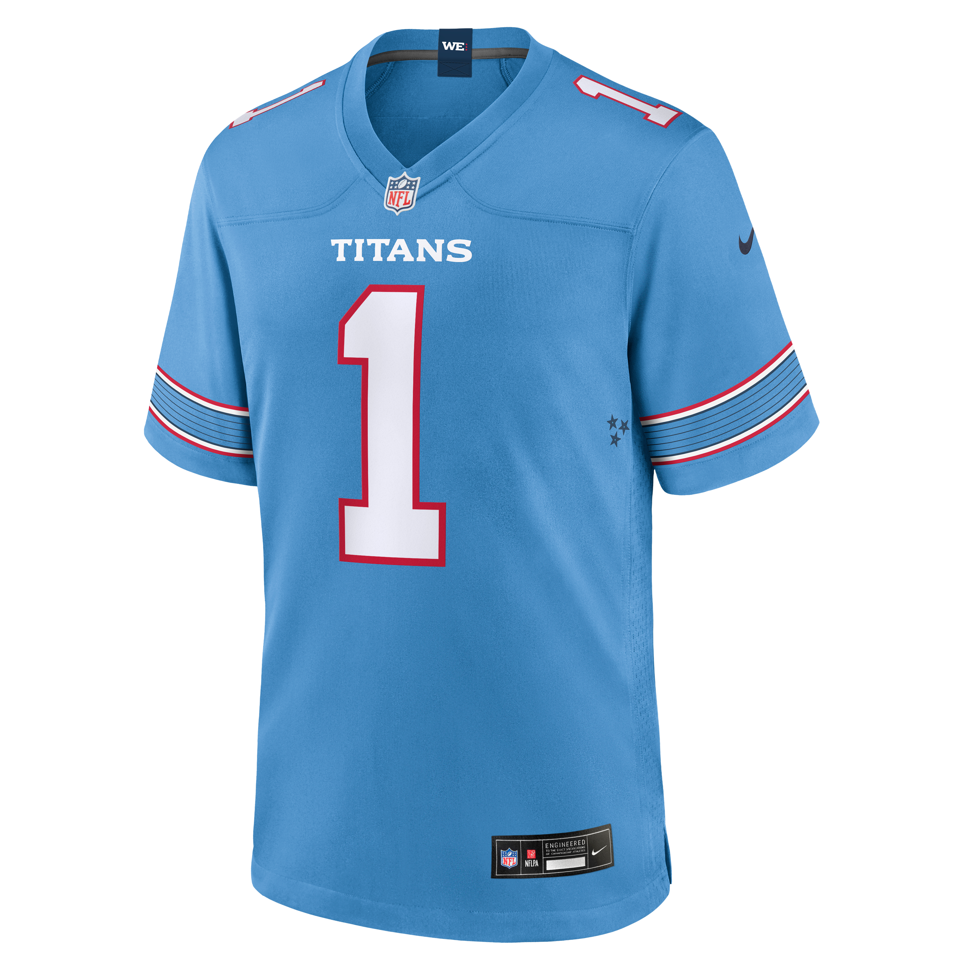 Men S Tennessee Titans Keldric Faulk Nike Light Blue 2026 NFL Draft Mens Nike Keldric Faulk Light Blue Tennessee Titans 2026 Nfl Draft First Round Pick No31 Game Jersey Ss5 P 203982315 Pv 2 U V 
