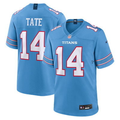 Carnell Tate Tennessee Titans Nike Team Game Jersey - Light Blue