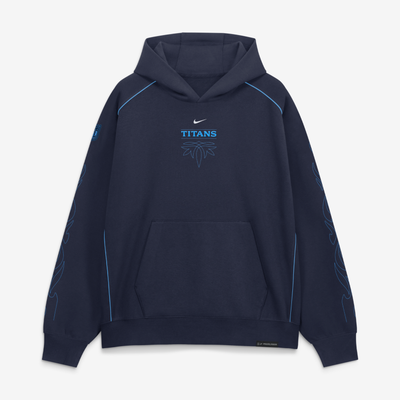  Tennessee Titans Nike 2026 Rivalries Collection Air Pullover Hoodie - Navy