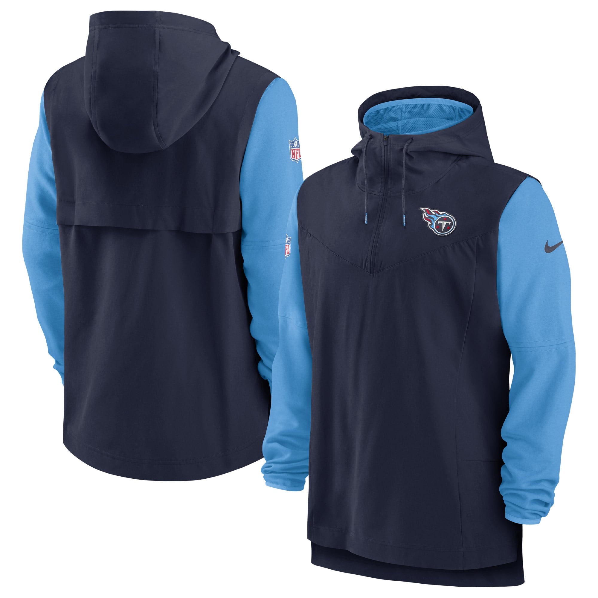 Men's Nike Navy/Light Blue Tennessee Titans Sideline Player