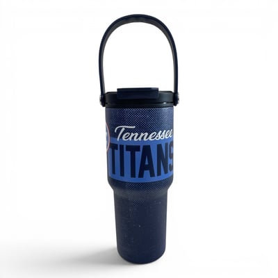 Tennessee Titans Pegasus 24oz. Speckled Gradient Stainless Steel Dual Top Water Bottle