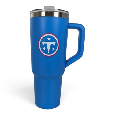 Tennessee Titans Pegasus 38oz. Standard Logo Stainless Steel ProCarry Tumbler