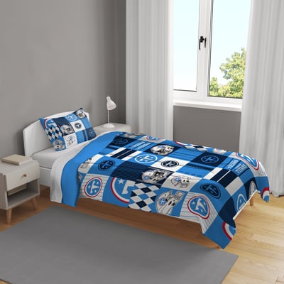 Tennessee Titans Pegasus Patchwork Plaid Two-Piece Twin/Twin XL Bed in a Bag Set