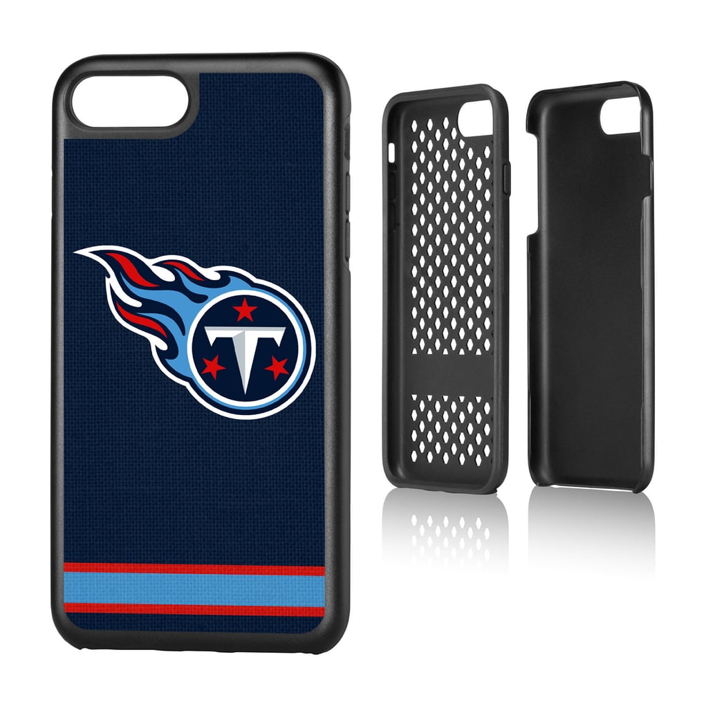 Tennessee Titans iPhone Rugged Stripe Design Case