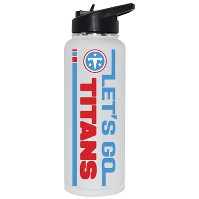 Tennessee Titans The Memory Company Let's Go 34oz. Stainless Steel Quencher Bottle