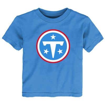 Tennessee Titans Outerstuff Toddler Primary Logo T-Shirt - Light Blue
