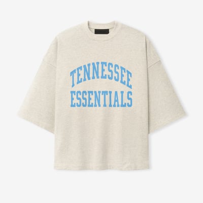 Tennessee Titans Fear of God x NFL Unisex Merch T-Shirt - Oatmeal