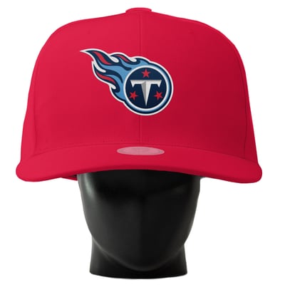  Tennessee Titans Noggin Boss Unisex Oversized Hat - Red