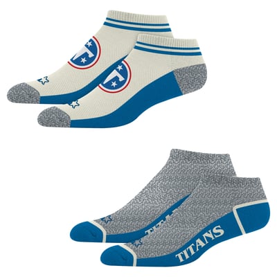  Tennessee Titans Starter Unisex Two-Pack Double Play Ankle Socks