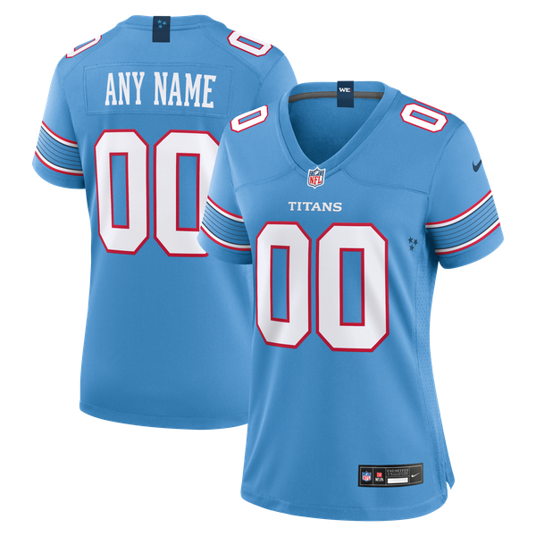 Jersey Personalizado Tennessee Titans Dama Jersey Personalizado Tennessee Titans Dama