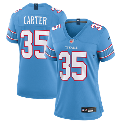 Michael Carter Tennessee Titans Nike Women's Team Game Jersey - Light Blue