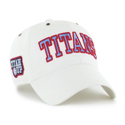 Tennessee Titans Stoney Clover Lane x '47 Women's Overlay Clean Up Adjustable Hat - White