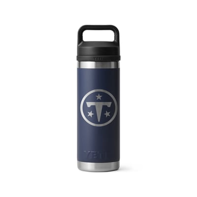 Tennessee Titans YETI 18oz. Rambler Chug Water Bottle