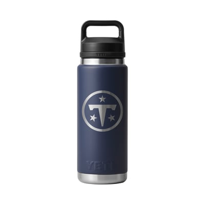 Tennessee Titans YETI 26oz. Rambler Chug Water Bottle