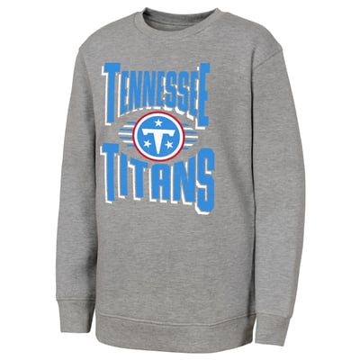 Tennessee Titans Outerstuff Youth Jet Stream Sweatshirt - Gray