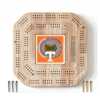 Tennessee Volunteers IDNA StadiumView Cribbage Game