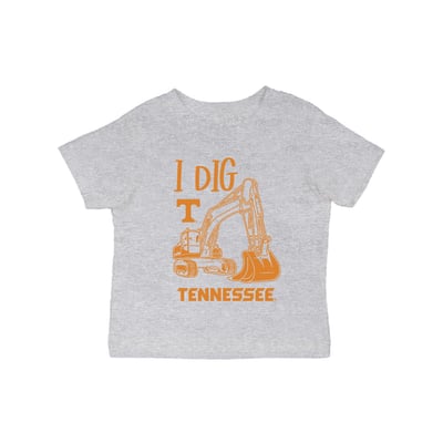 Tennessee Volunteers Vive La Fete Infant Excavator T-Shirt - Gray