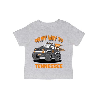 Tennessee Volunteers Vive La Fete Infant On My Way T-Shirt - Gray