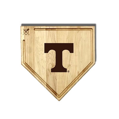Tennessee Volunteers Jardine Baseball BBQ 17" x 17" Home Plate Cutting Board with Trough