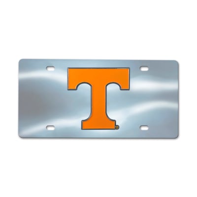 Tennessee Volunteers Logo Brands Chrome Diecast License Plate