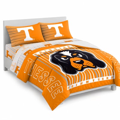 Logo Brands Tennessee Volunteers Momentum Bed In A Bag - Queen