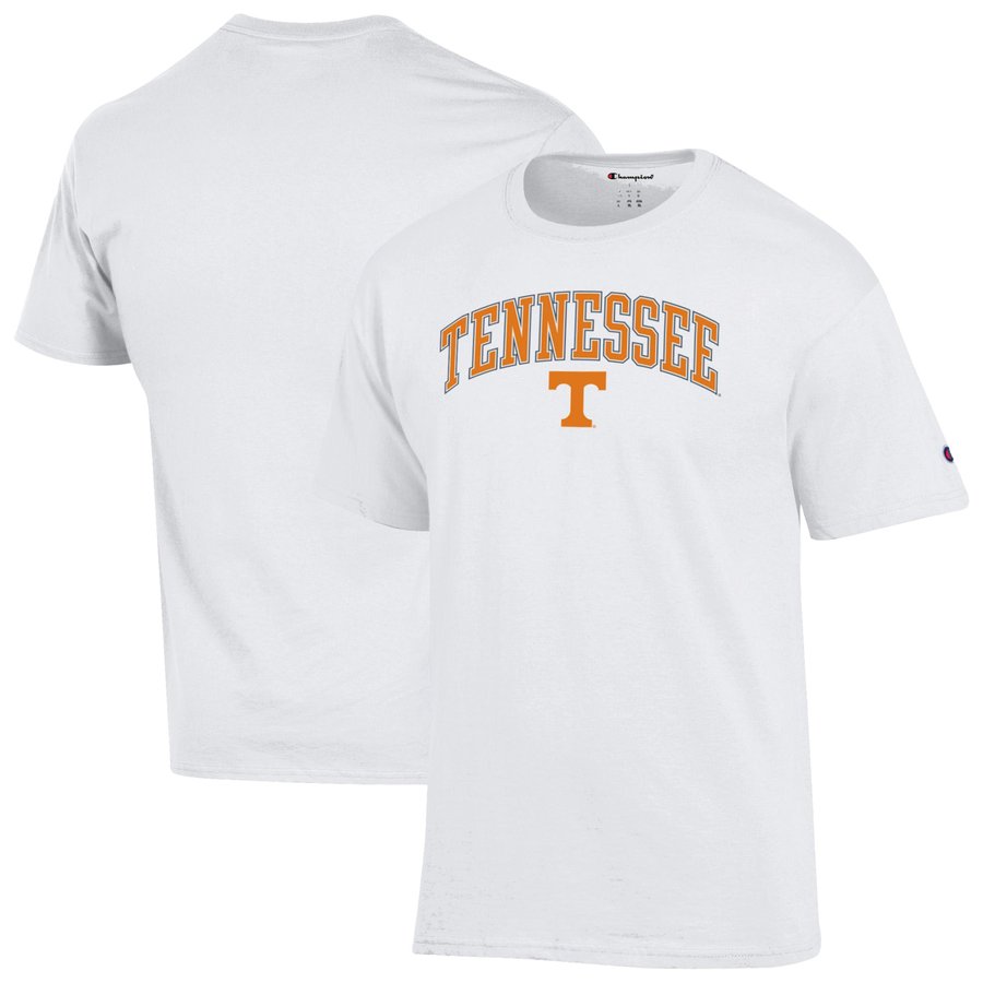 Tennessee Volunteers Champion Arched Logo T-Shirt - White