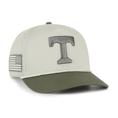 Tennessee Volunteers '47 Operation Hat Trick Rope Hitch Adjustable Hat - Light Green/Hunter Green