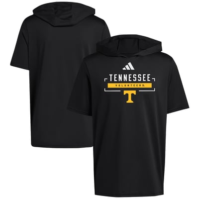 Tennessee Volunteers adidas D4T Short Sleeve Hooded AEROREADY T-Shirt - Black