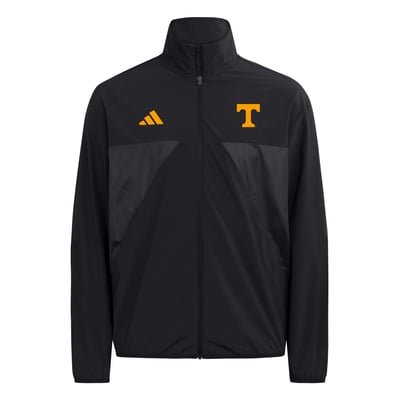 Tennessee Volunteers adidas House Of Tiro Full-Zip Woven Track Top - Black