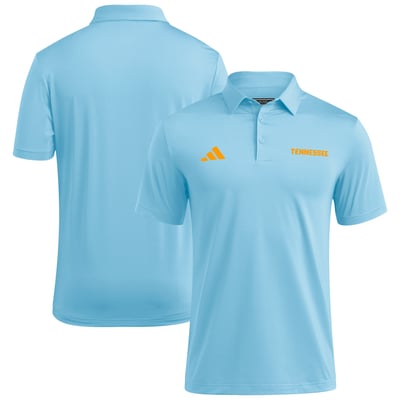 Tennessee Volunteers adidas Coaches Ultimate 365 Polo - Light Blue