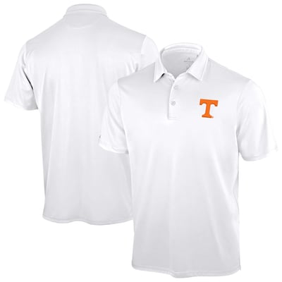 Tennessee Volunteers Antigua Unshakeable Solid Polo - White