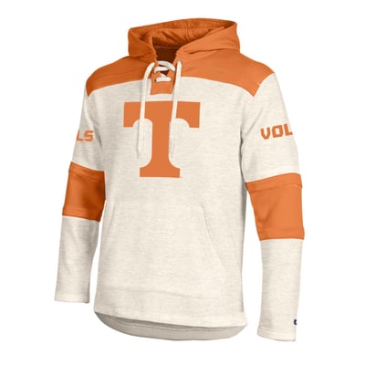  Tennessee Volunteers Champion Lacer Fleece Hoodie - Cream