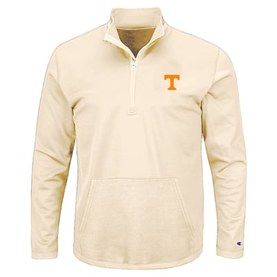 Tennessee Volunteers Champion Big & Tall Quarter-Zip Pullover - Oatmeal
