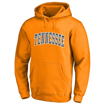  Tennessee Volunteers Champion Arch Over Tackle Twill Big & Tall Hoodie - Tennessee Orange