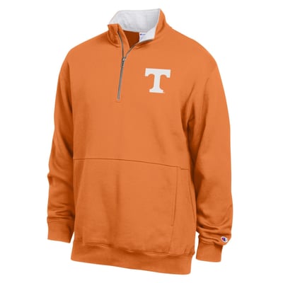  Tennessee Volunteers Champion Fleece Quarter-Zip Pullover - Tennessee Orange