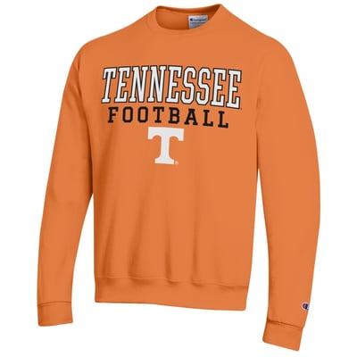 Tennessee Volunteers Champion Football Stack Sweatshirt - Tennessee Orange