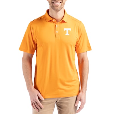 Tennessee Volunteers Cutter & Buck Coastline Epic Comfort Eco Recycled Polo - Tennessee Orange