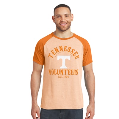 Tennessee Volunteers Darius Rucker Collection by Fanatics Raglan T-Shirt - Tennessee Orange