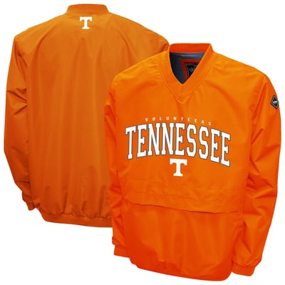 Tennessee Volunteers Franchise Club Windshell V-Neck Jacket - Tennessee Orange