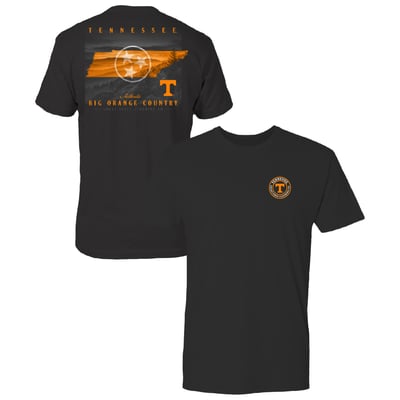  Tennessee Volunteers Great State Clothing Big Country T-Shirt - Black