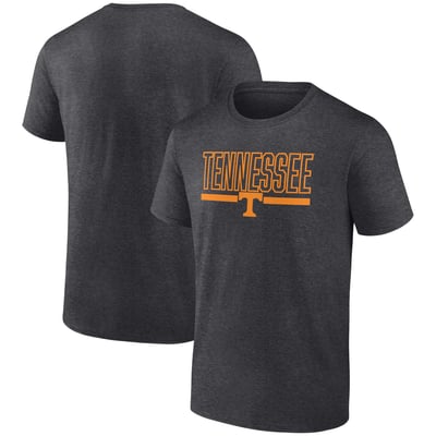 Tennessee Volunteers Classic Inline Team T-Shirt - Heather Charcoal