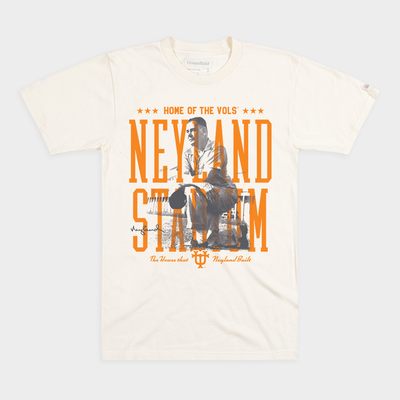  Tennessee Volunteers Homefield Neyland Stadium T-Shirt - Cream