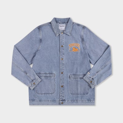 Tennessee Volunteers Homefield Denim Button-Up Jacket - Denim